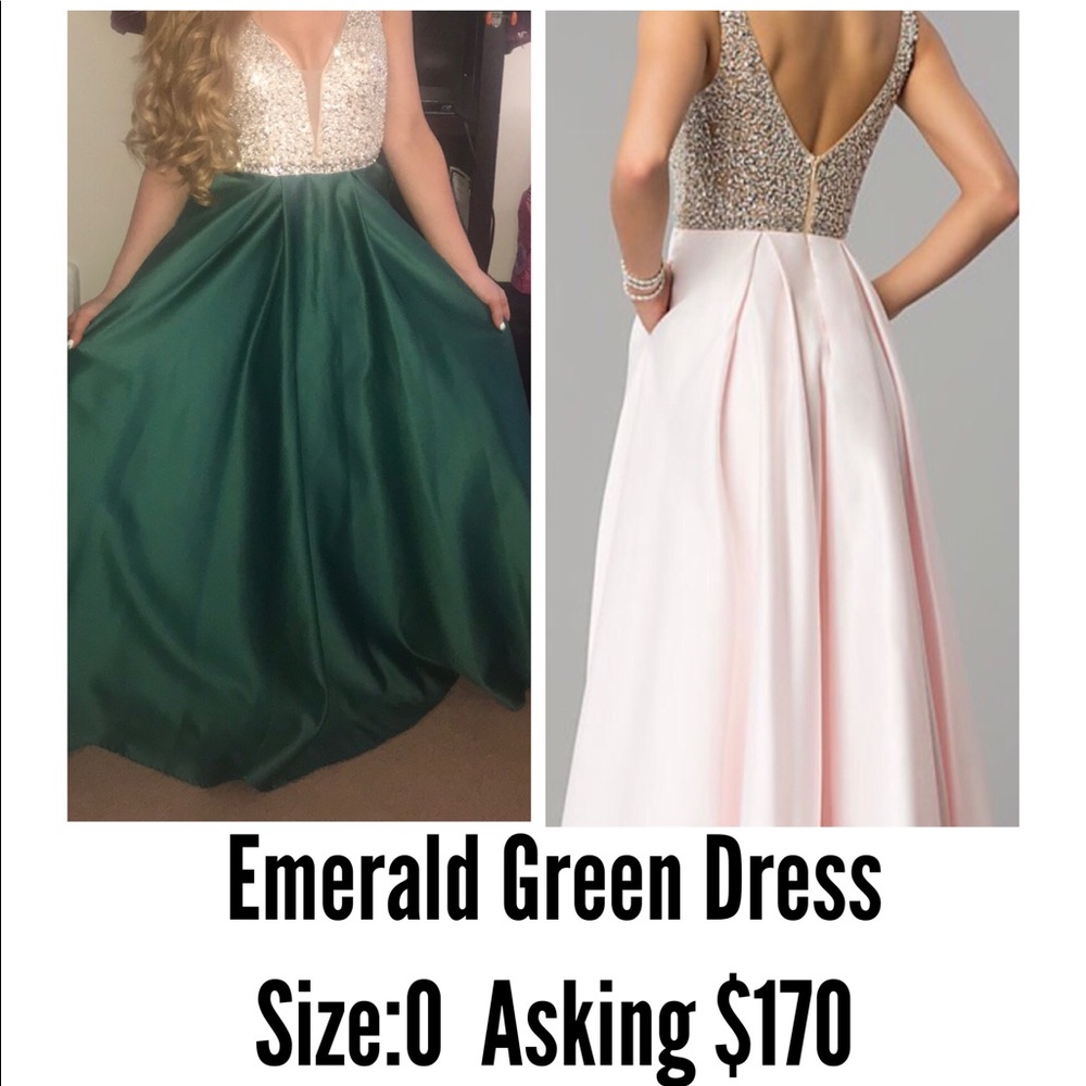 Emerald Green Prom Dress!!!